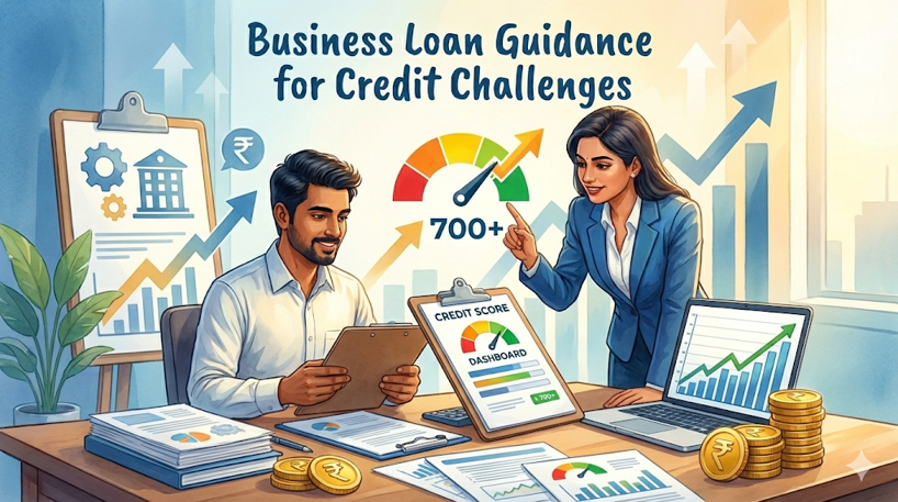 Business loan for CIBIL defaulters hero banner