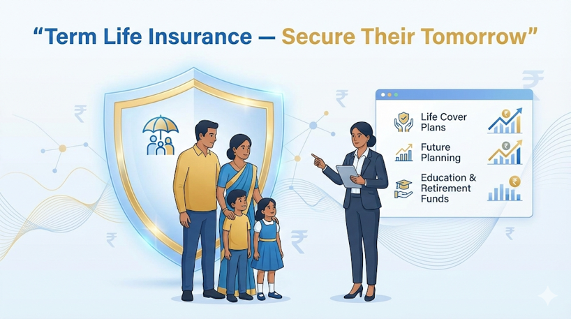 Term life insurance hero banner